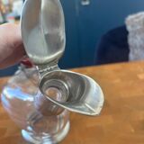 Pewter wine carafe "The Spirit and the Wine" – Exceptional piece – 1.3