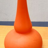 Soliflore vase in glass paste signed Daum Nancy