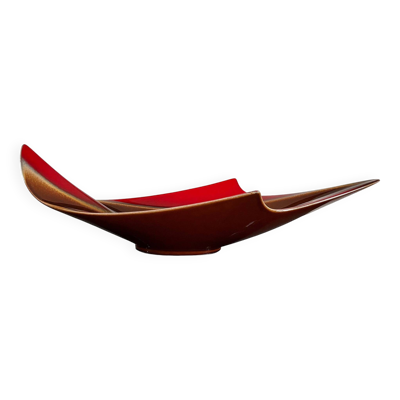 Grande Coupe Vintage • Centre de Table •  XXL • Céramique • Verceram • 1950