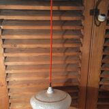 Suspension lampshade corole glass Clichy porcelain dp 122209