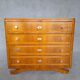 Art Deco chest of drawers (1930-1940) in walnut