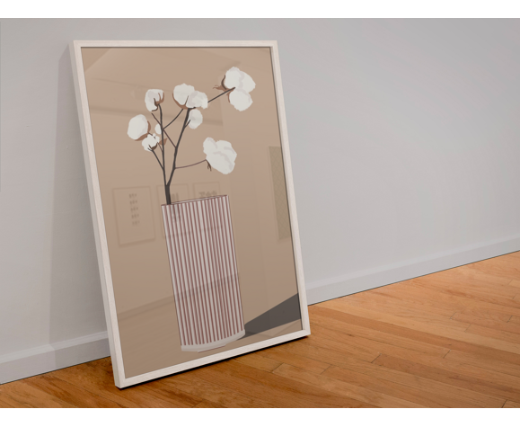 Illustration "Softness of cotton" by Noums Atelier