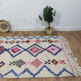 Azilal Berber rug in handmade wool 255 X 153 CM