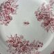 Round presentation dish, iron earth, Onnaing Moisson