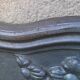 Stern art foundry crown fireplace plate