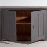 Small antique silver-grey cupboard (circa 1900) #29
