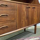 Buffet bar en teck anglais des années 70