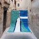 Handmade Moroccan Berber rug size 145 x 255 cm