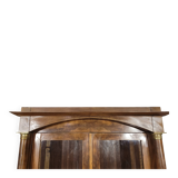 Petite bibliothèque empire en acajou