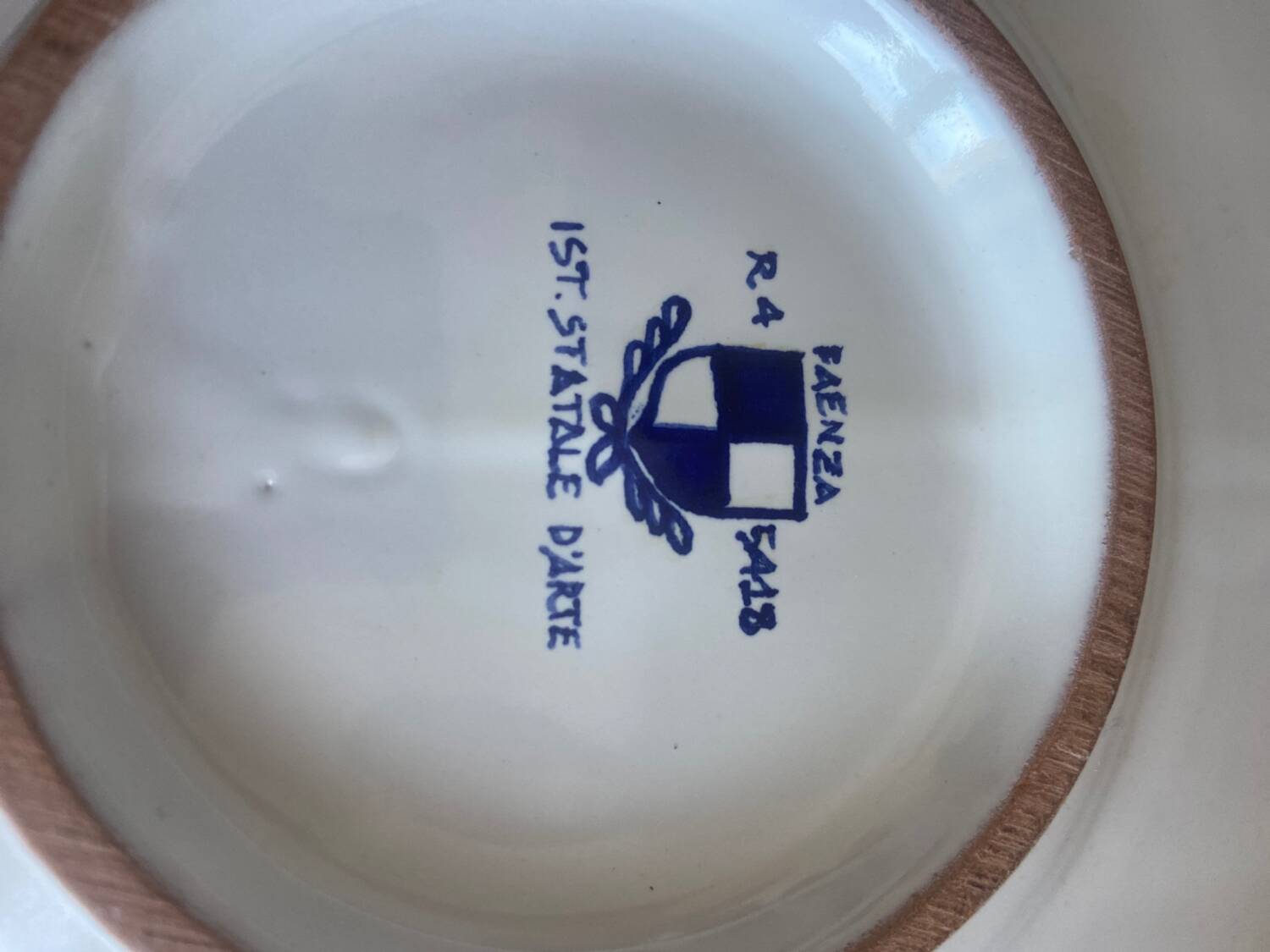 Vintage Italian “amore” plate