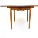 Teak dining table with swings, Sweden, 1960