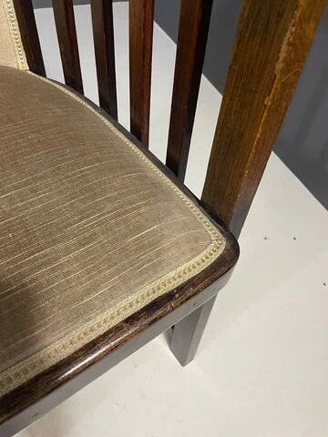 Josef Hoffmann, Art Nouveau armchair, Jacob & Josef Kohn, circa 1905, Vienna