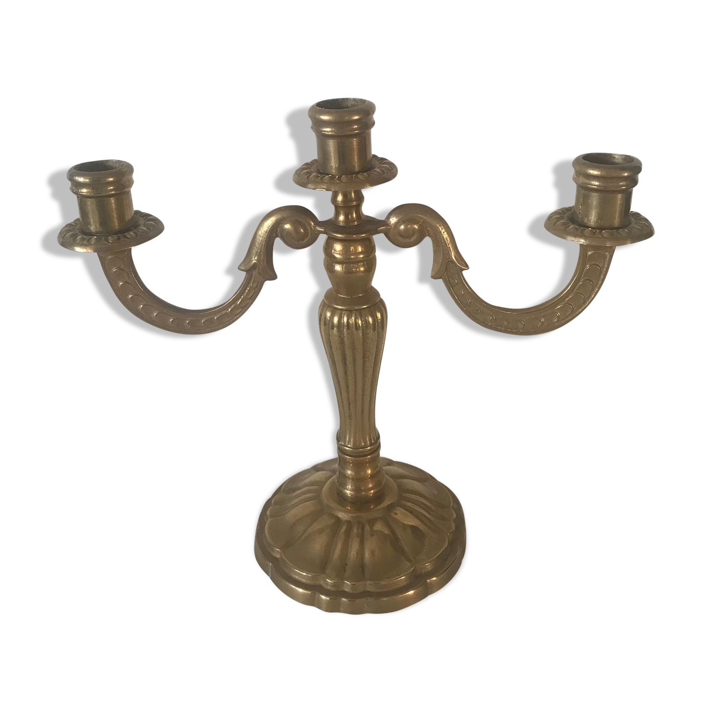 Solid brass chandelier