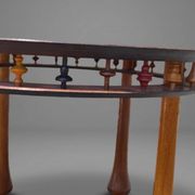 Unique cherry wood table from Italy from the 1960s/70s.