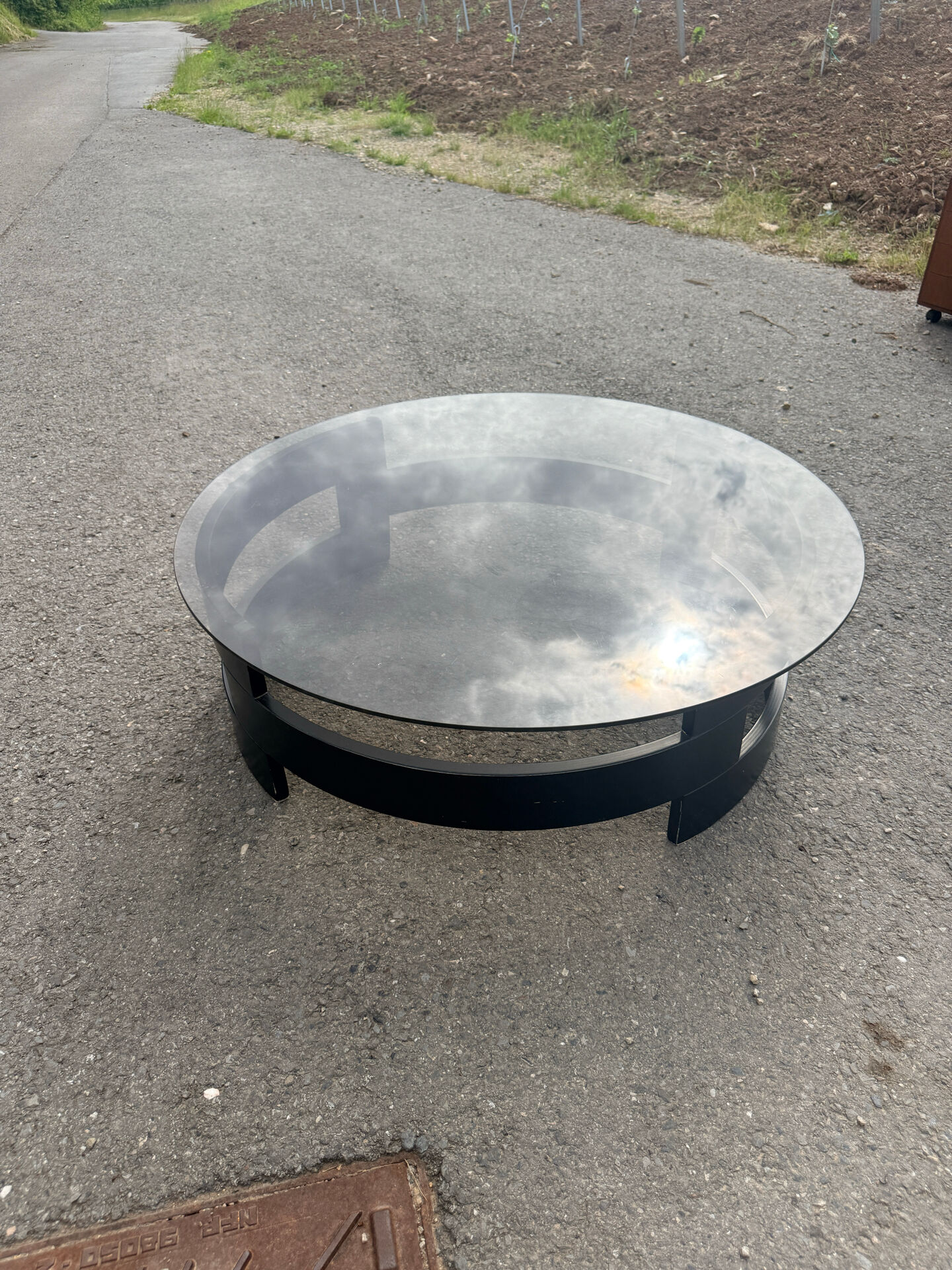 Space age coffee table