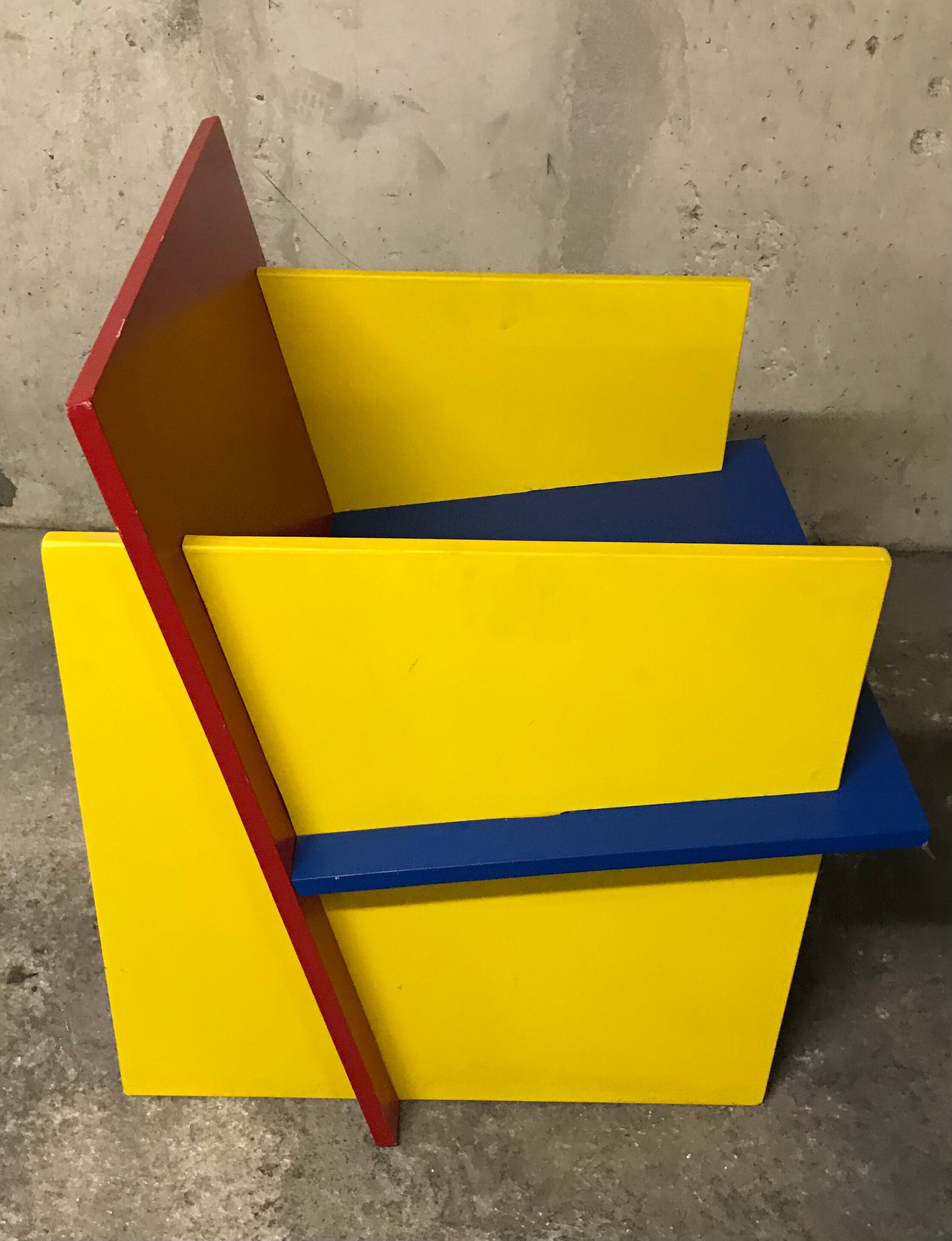 Pair of postmodernist armchairs