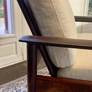 Armchair & Ottoman Hans Olsen – Vatne Møbler Denmark, 1960 Rosewood