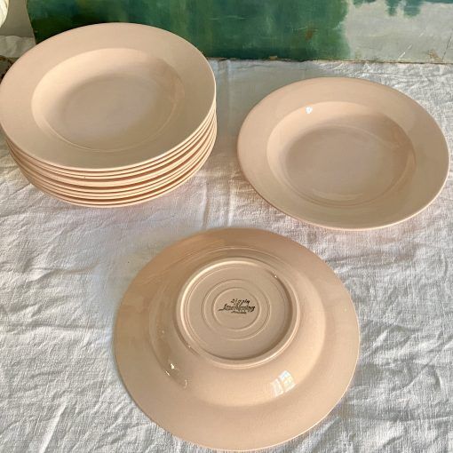 Set of 12 plates Digoin Sarreguemines