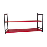 Carmine red wall flooring by Schubert Werk / vintage 60s-70s