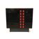 Vintage black Brutalist bar cabinet / sideboard