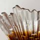 Glass bowl from the modern Revontulet series by Tauno Wirkkala for Humppila, Finland, 1960s.