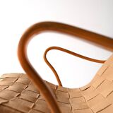 Fauteuil et repose-pieds « Pernilla » conçus par Bruno Mathsson
