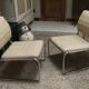 Fauteuils vintage cuir