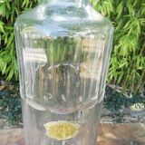 Val Saint_Lambert crystal-cut whiskey fountain
