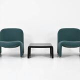 Chairs + Alky table by Giancarlo Piretti for Anonima Castelli, 1970s