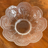 Bol de service en verre cristal