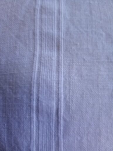 Set of 3  tea towels in white thread (70 x 85.5 cm)