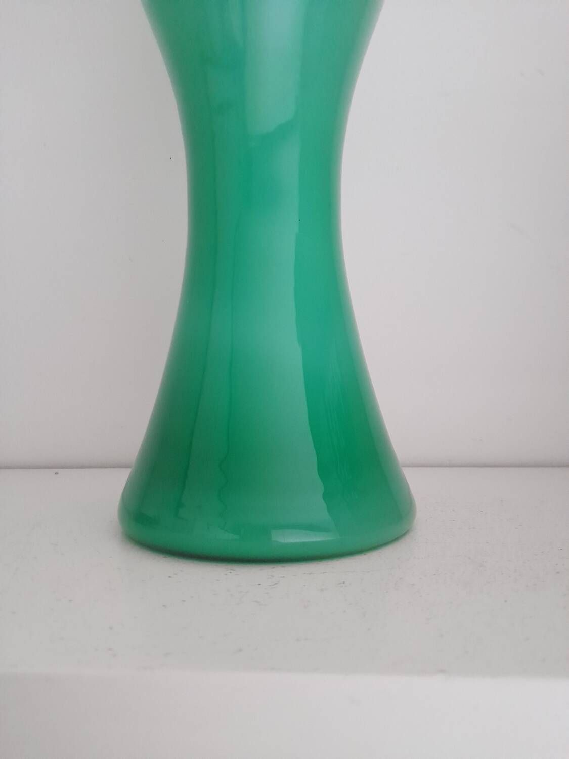 Italian Opaline Bottle Empoli XL