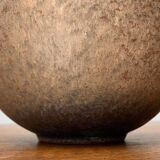 Mid-century German minimalist studio pottery vase by Fritz Van Daalen, 1960s.