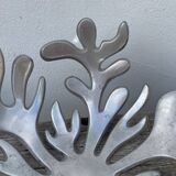 Designer metal fruit bowl