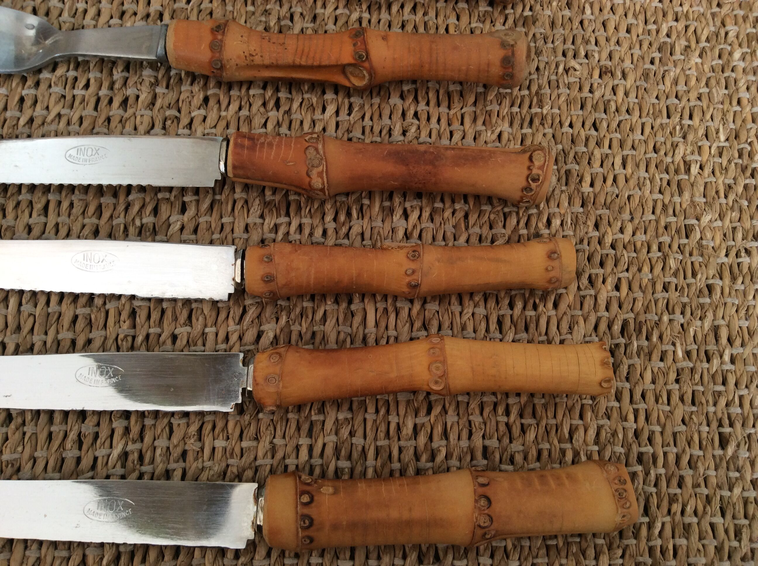 Bamboo cutlery