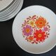 Service 12 plates winterling Bavaria 70s