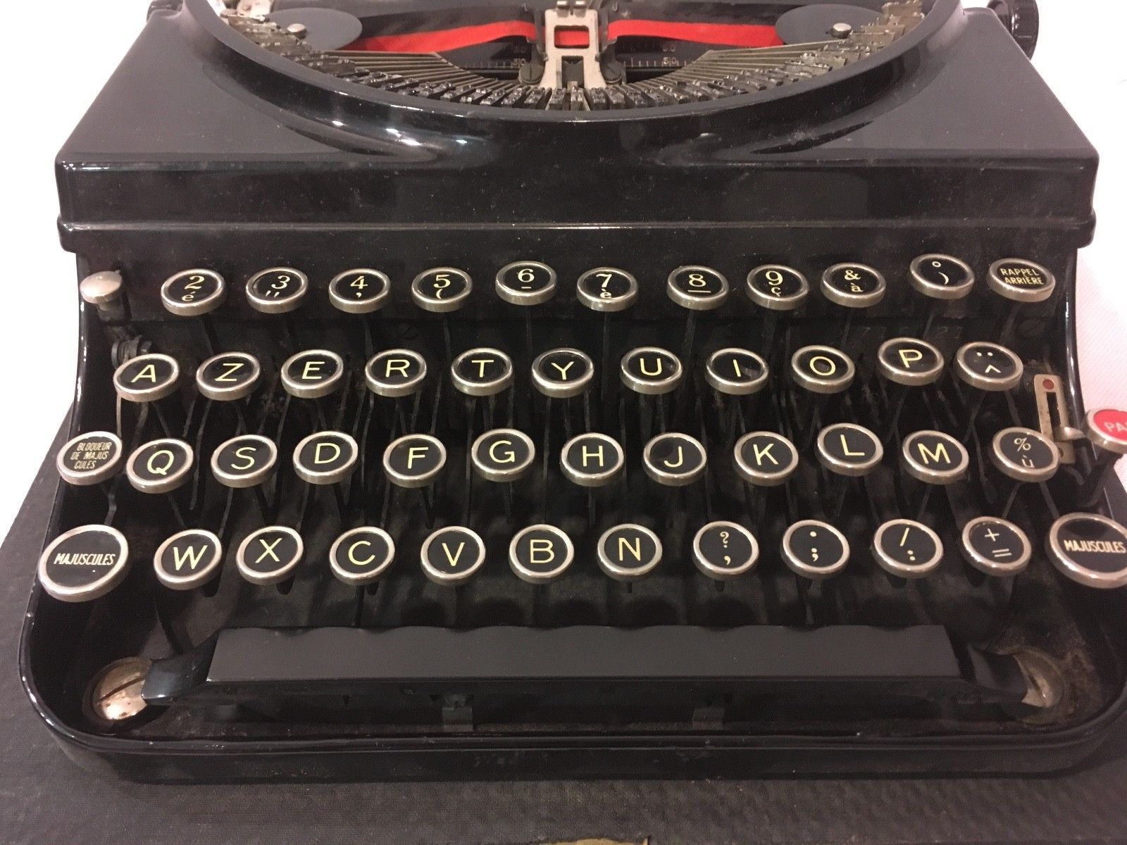 Remington portable typewriter model 5 from 1930