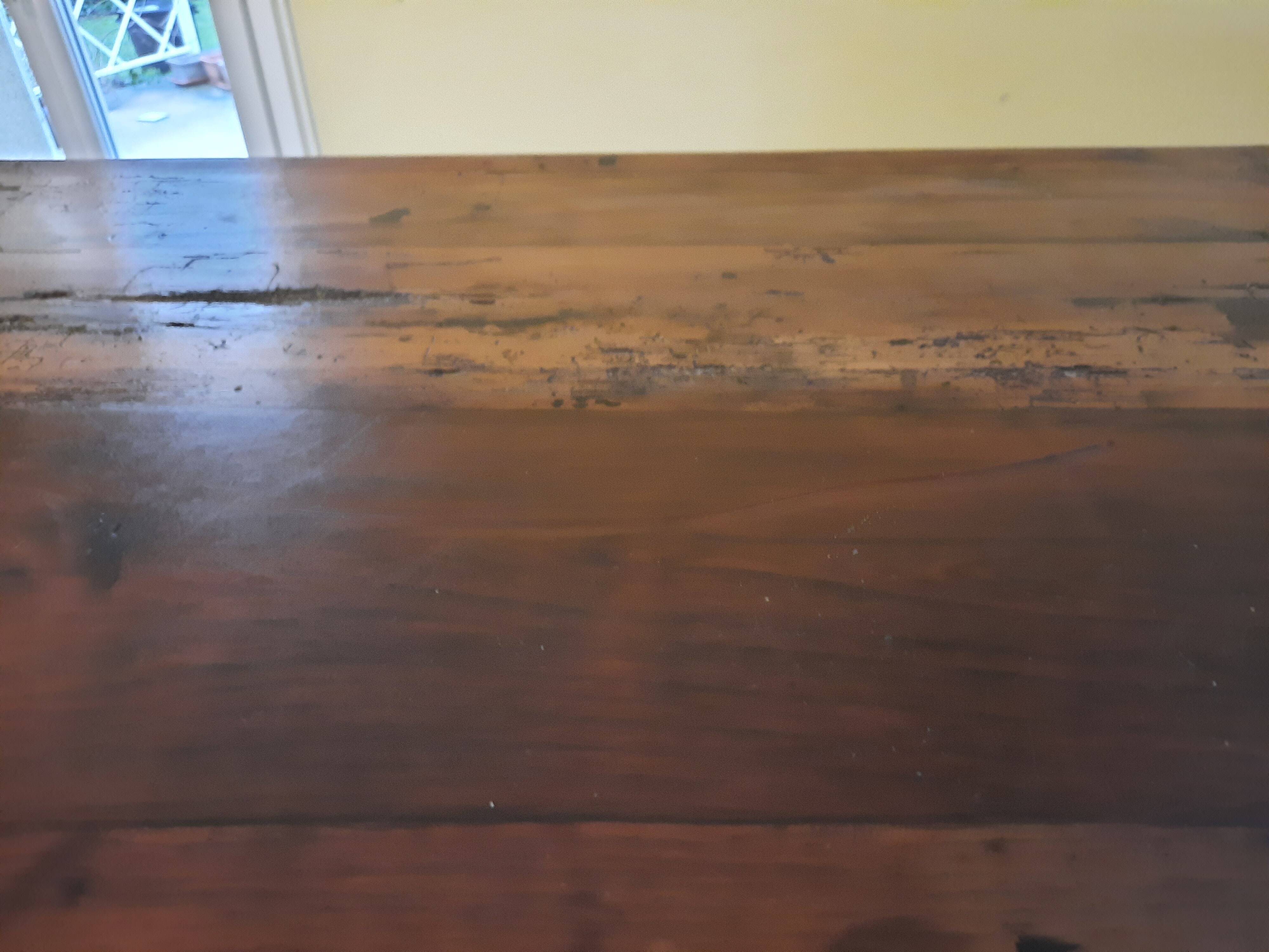 Antique fruitwood sideboard