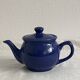Petite théière en porcelaine bleue