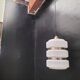 Vintage opaline suspension
