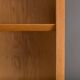 Danish High oak bookcase by Hundebad & Co, 1960s