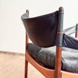 Ensemble danoise avec fauteuil, repose-pieds et table par Kristian Vedel