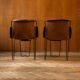Stackable chairs by Raoul Guys, France 1950s