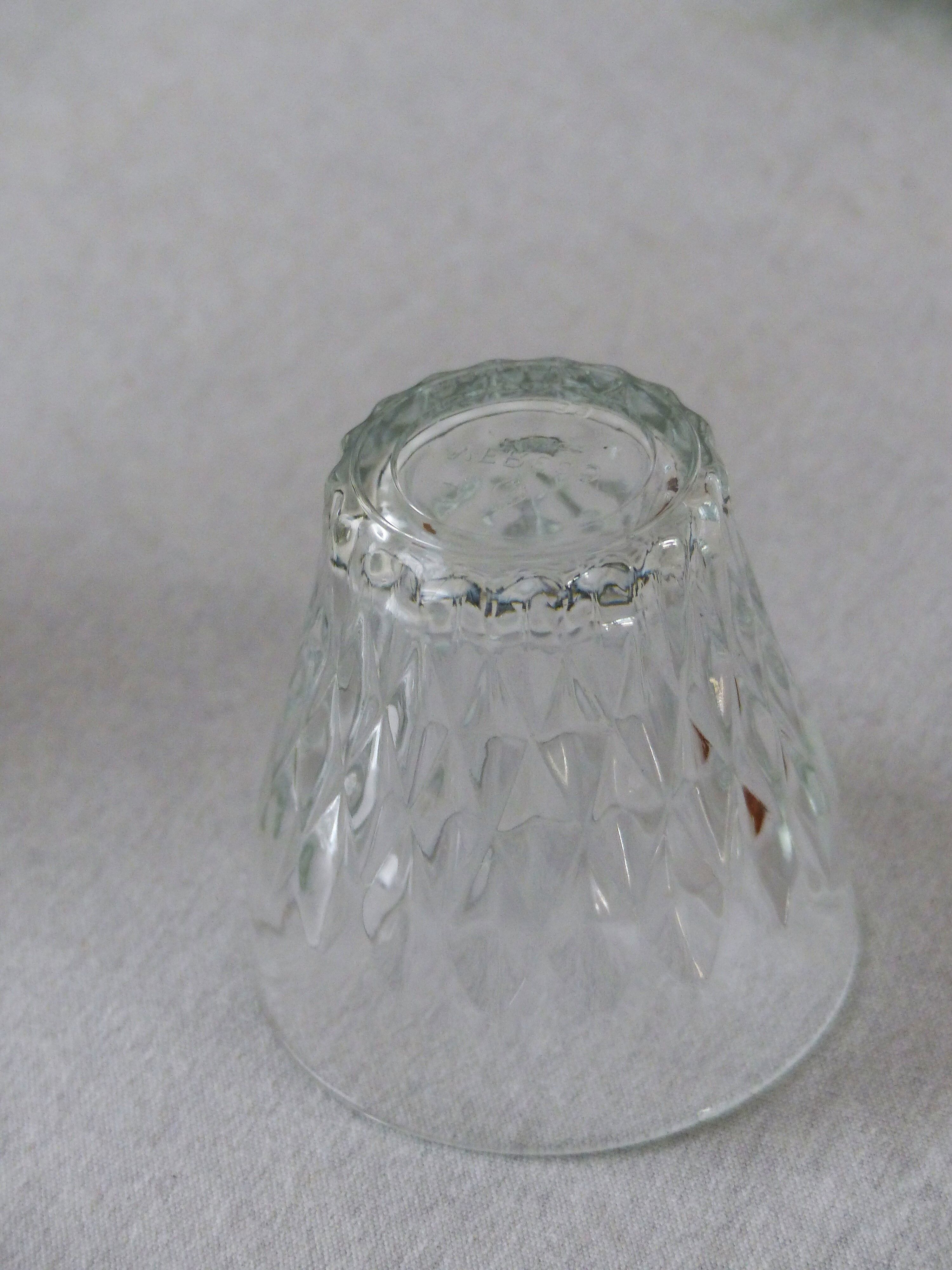 6 "vereco" water glasses