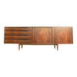 Danish Rosewood & Teak Sideboard By Ib Kofod Larsen For Fredericia Møbelfabrik 1950's