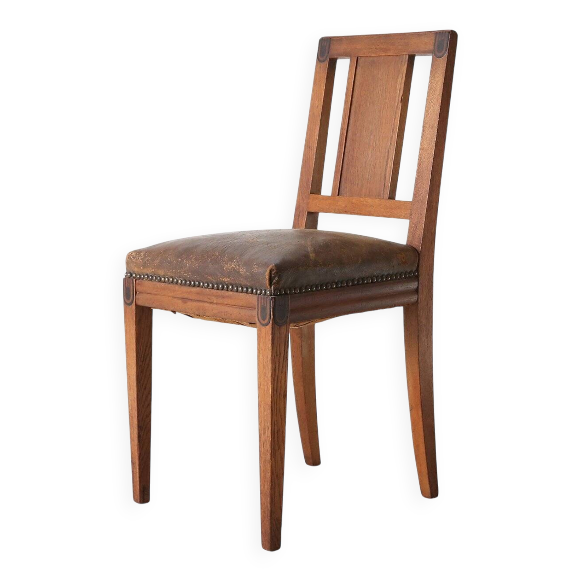 Art Deco Side Chair by Maurice Dufréne, France ca. 1925