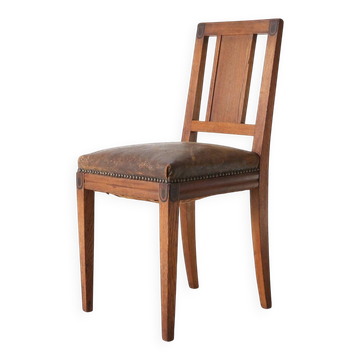 Art Deco Side Chair by Maurice Dufréne, France ca. 1925