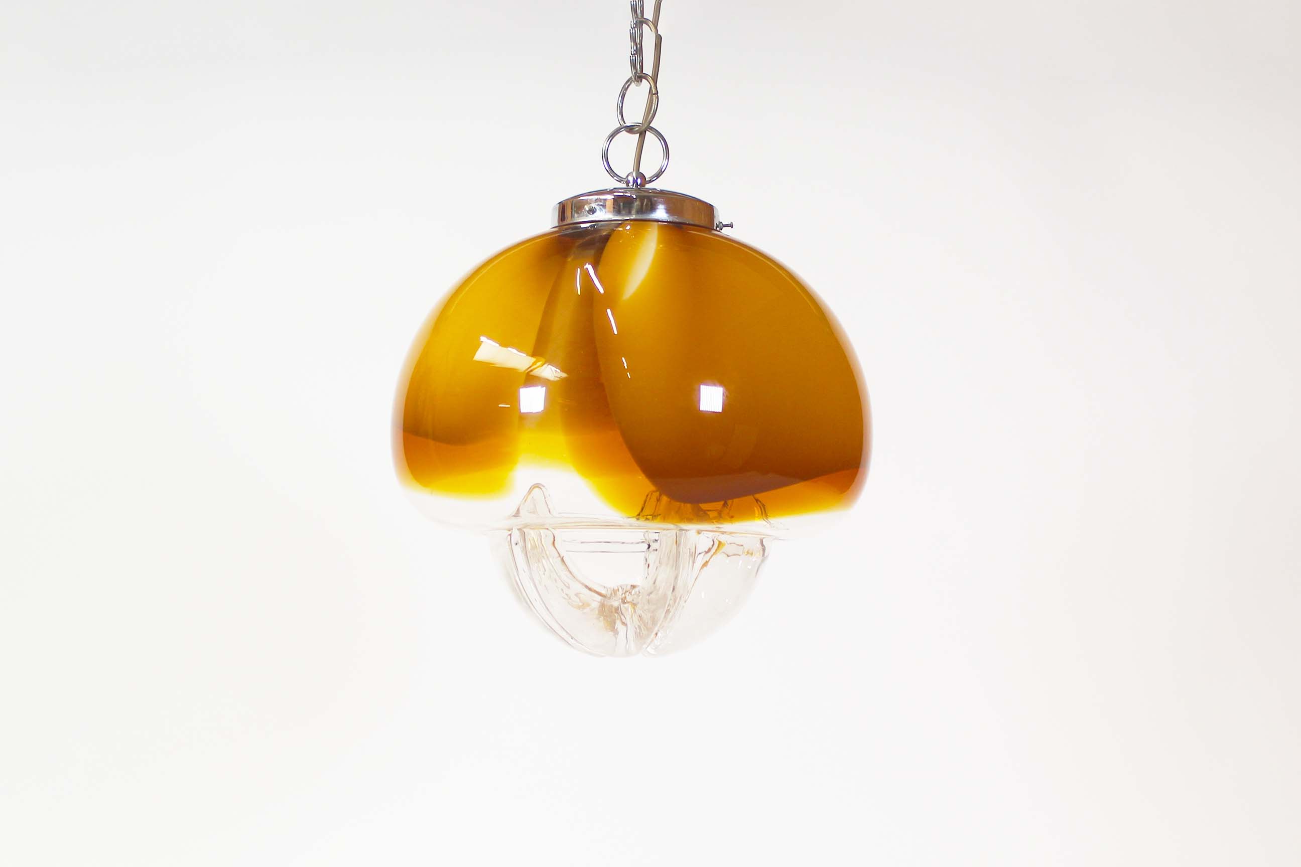 Murano glass pendant lamp by Toni Zuccheri