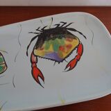 Fish dish MBFA Pornic 1960 vintage