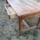 Farm table in walnut - 19th century